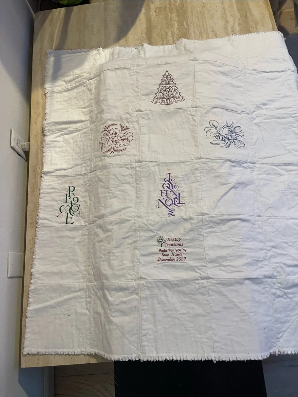 Handmade festive holiday